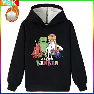 Garten of Banban Cartoon Garden Warm Hoodie Sweatshirt