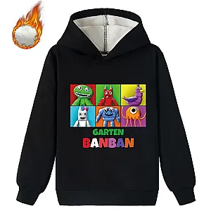 Garten of Banban Game Characters Warm Hoodie Sweatshirt