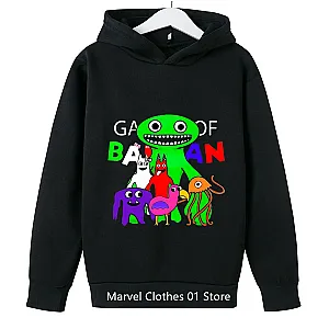 Game Garden of Banban Kids Hooded Coats Hoodies