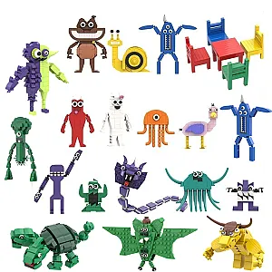 Garden Of Banban Cartoon Game Monsters Building Blocks Toys