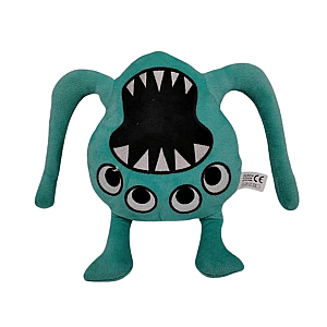 20cm Green Four-Eye Big Mouth Monster Garten Of Banban Characters Plush
