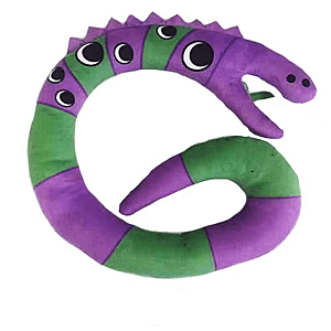 20cm Green Purple Snake Monster Garten Of Banban Characters Plush