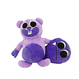 22cm Purple Two-Head Monster Garten Of Banban Characters Plush