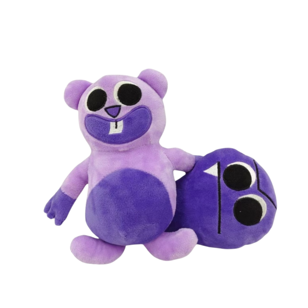 22cm Purple Two-head Monster Garten Of Banban Characters Plush 