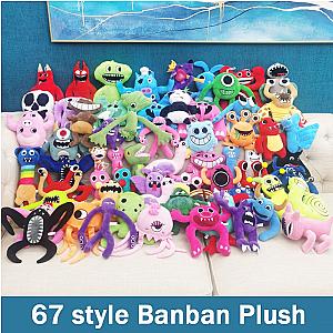 15-30cm New Garten Of Banban Game Monsters Stuffed Toy Plush