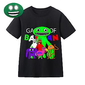 Garden of Banban Short Sleeve with Mask Fashion Parting T-shirt