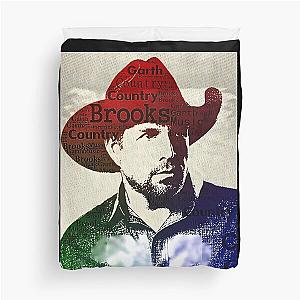 Garth Brooks Art Duvet Cover