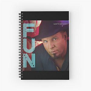 Garth Brooks Fun Spiral Notebook