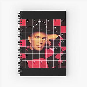 Garth Brooks In pieces Spiral Notebook