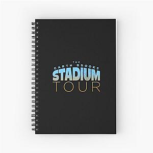 garth brooks stadium tour logo ym55 Spiral Notebook