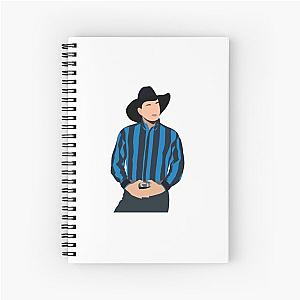 Garth Brooks Portrait Spiral Notebook