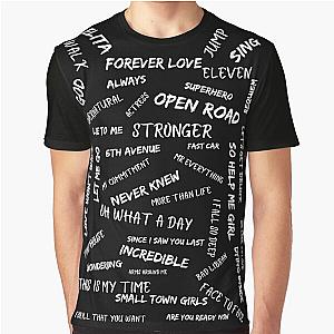 Gary Barlow Black Graphic T-Shirt
