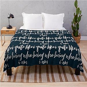 Gary Barlow I like being who I am Throw Blanket