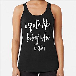 Gary Barlow I Like Being Who I Am Racerback Tank Top