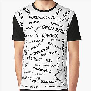 Gary Barlow Song Titles T-Shirt
