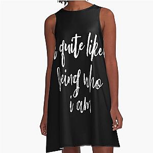 Gary Barlow I like being who I am A Line Dress