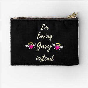 I Loving Gary Barlow Is My Angel Edition Fitted V Neck Zipper Pouch