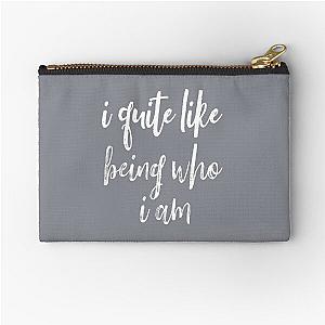 Gary Barlow I like being who I am. Zipper Pouch