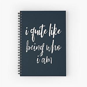 Gary Barlow I Like Being Who I Am Spiral Notebook