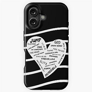 Gary Barlow Song Titles iPhone Tough Case