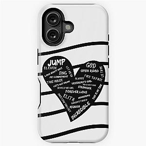 Gary Barlow Song Titles iPhone Case