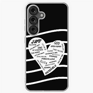 Gary Barlow Song Titles for Samsung Galaxy Black Case