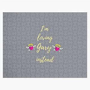 I Loving Gary Barlow Is My Angel Edition Fitted V Neck Jigsaw Puzzle