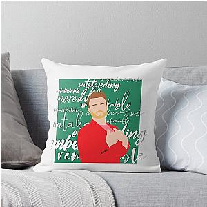 Gary Barlow Incredible Throw Pillow