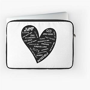 Gary Barlow Song Titles Laptop Sleeve