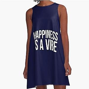 Happiness is a vibe - Garyvee A-Line Dress