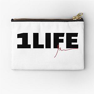 One Life (Black) - Garyvee Zipper Pouch