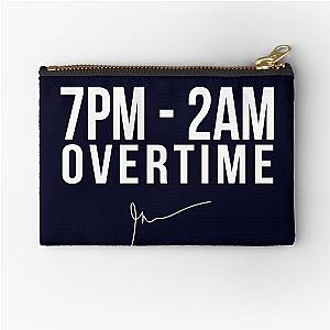 7PM - 2AM Overtime - Garyvee Zipper Pouch