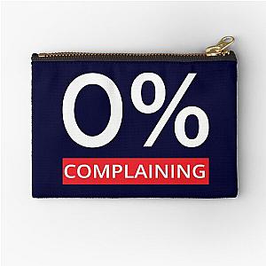 0% Complaining - Garyvee T-Shirt Zipper Pouch