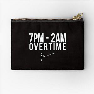 7PM - 2AM Overtime - Garyvee Zipper Pouch