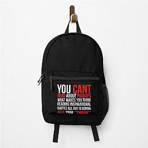 You cant read about push-ups - Garyvee T-Shirt Backpack