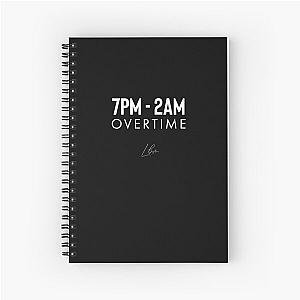 Garyvee 7PM - 2AM Overtime Spiral Notebook