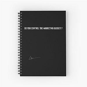 Gary Vaynerchuk  Garyvee - Do you control the marketing budget ? Spiral Notebook