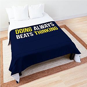 Doing Always Beats Thinking - Garyvee T-Shirt Comforter