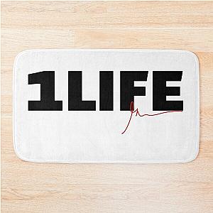 One Life (Black) - Garyvee Bath Mat