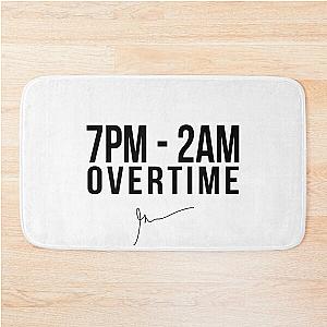 7PM - 2AM Overtime II - Garyvee Bath Mat