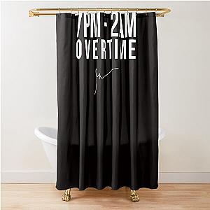 7PM - 2AM Overtime - Garyvee Shower Curtain