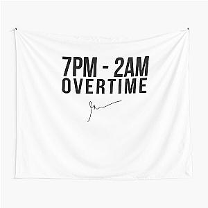 7PM - 2AM Overtime II - Garyvee Tapestry