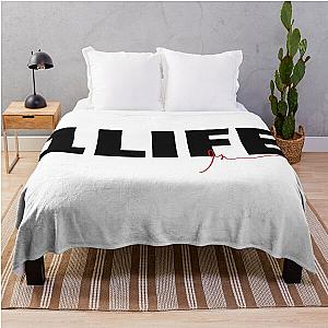 One Life (Black) - Garyvee Throw Blanket