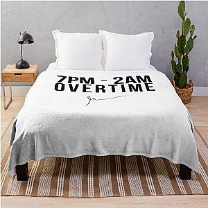 7PM - 2AM Overtime II - Garyvee Throw Blanket