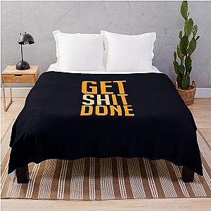 Get (Sh)it Done Orange - Garyvee Throw Blanket