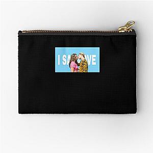 gavin magnus i say love Zipper Pouch