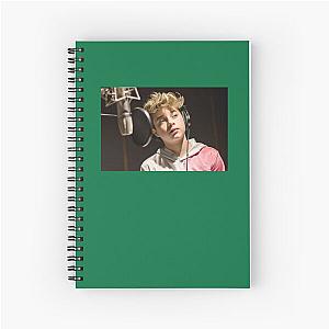 Gavin Magnus singer Spiral Notebook