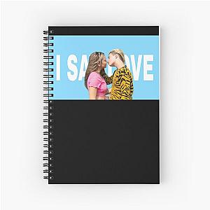 gavin magnus i say love Spiral Notebook