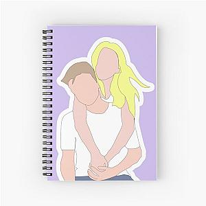 Coco Quinn and Gavin Magnus Spiral Notebook