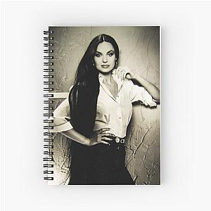 Crystal Gayle Spiral Notebook